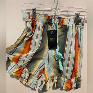 Lucky & Blessed Brand Striped Shorts Size Small